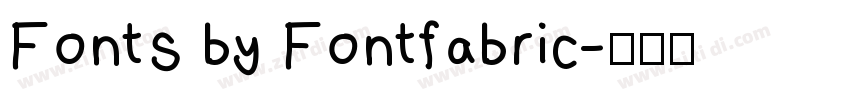 Fonts by Fontfabric字体转换
